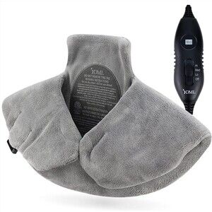 DMI Heating Pad Headache Neck Shoulder MEDIUM Back Pain Relief Wrap 3 Heat Gray
